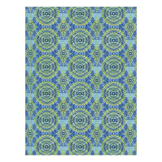 Decopatch Blue and Green Mosaic Paper 3 Sheets image number 2