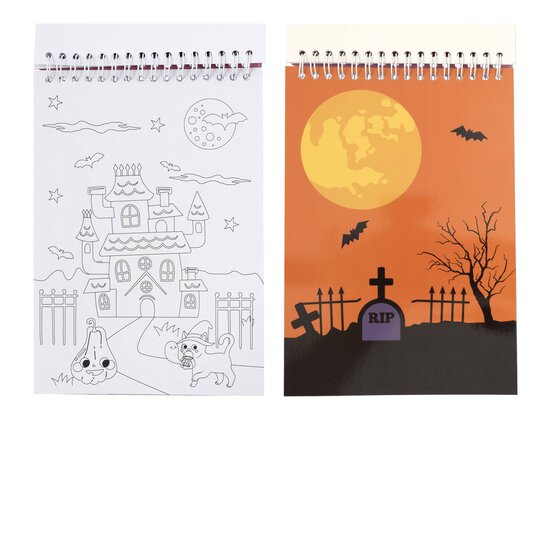 Halloween Colour and Sticker Activity Book image number 3