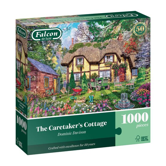 Falcon Caretaker&rsquo;s Cottage Jigsaw Puzzle 1000 Pieces image number 1