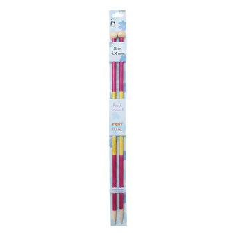 Pony Flair Knitting Needles 35cm 6.5mm image number 2