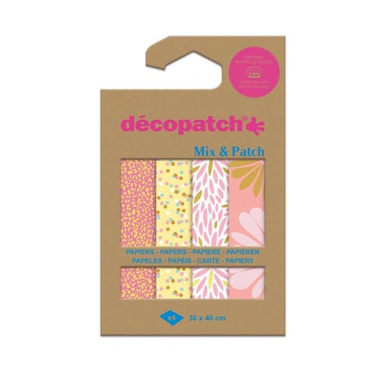Decopatch Mix and Match Sweet Hour Paper 4 Sheets image number 1