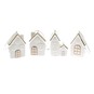 Glazed Hanging Ceramic House Decorations 4 Pack  image number 2