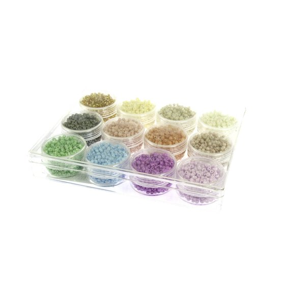 Pastel Rocaille Seed Beads Box image number 4