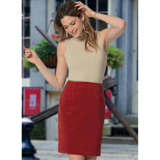 McCall&rsquo;s Women's Skirt Sewing Pattern XS-M M8068 image number 5