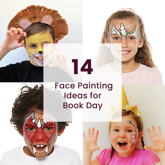 14 Face Painting Ideas for Book Day