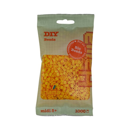 Hama Yellow Bio Beads Bag 1000 Pack image number 1