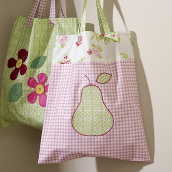 How to Sew a Pear Tote Bag