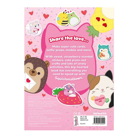 Squishmallows Sweet Stickers Book image number 2