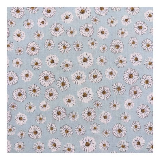 Wild Flowers Daisy Dream Cotton Fabric by the Metre image number 2
