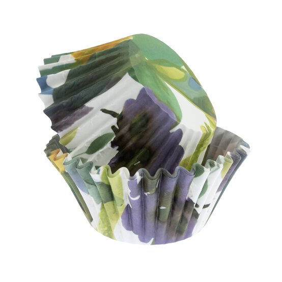 Whisk Watercolour Floral Mix Cupcake Cases 100 Pack image number 2