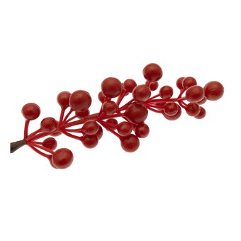 Small Red Berry Pick 21.5cm