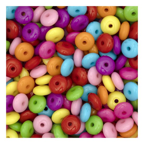 Opaque Rainbow Beads Tub 200g image number 3