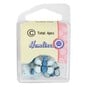 Hemline Silver Novelty Bee Button 4 Pack image number 2