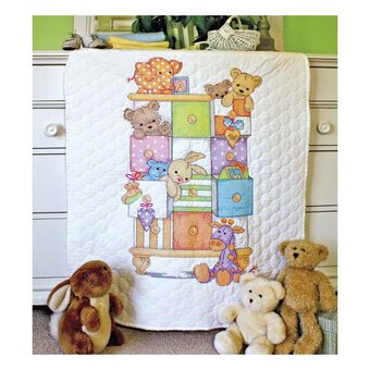 Baby Drawers Quilt Cross Stitch