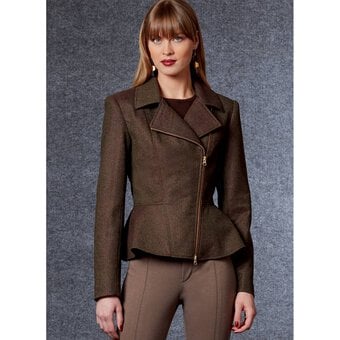 Vogue Women’s Jacket Sewing Pattern V1714 (8-16) image number 3