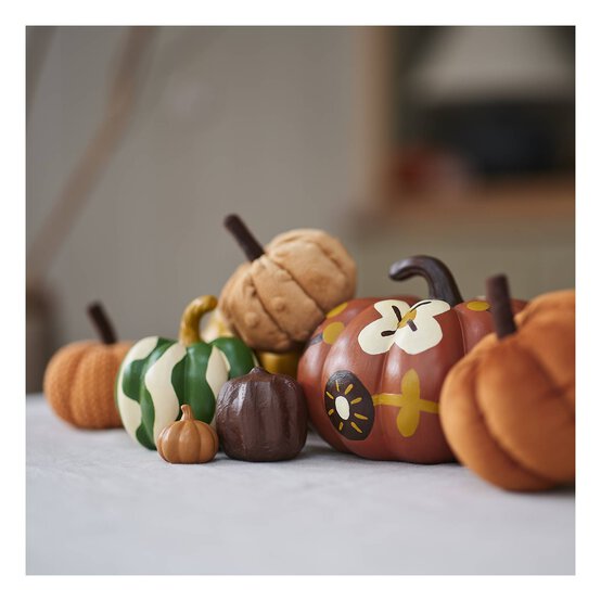Orange Plush Bubble Pumpkin 9cm image number 6
