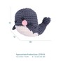 Trimits Beginner&rsquo;s Amigurumi Crochet Whale Kit image number 6
