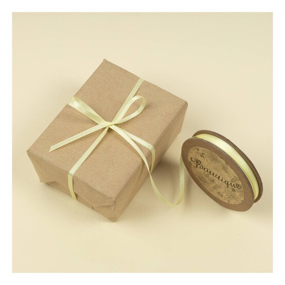 Baby Maize Double-Faced Satin Ribbon 3mm x 5m image number 3
