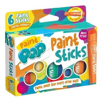 Paint Pop Paint Sticks 6 Pack