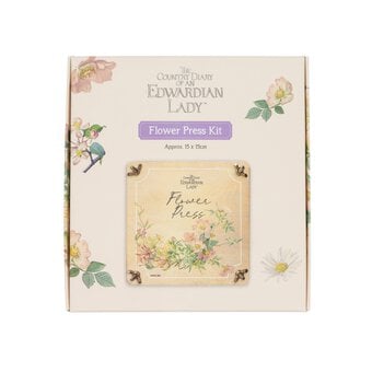 Edwardian Lady Flower Press 15cm x 15cm