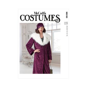 McCall's Women's Costume  Sewing Pattern M8190 (E5 14-22)