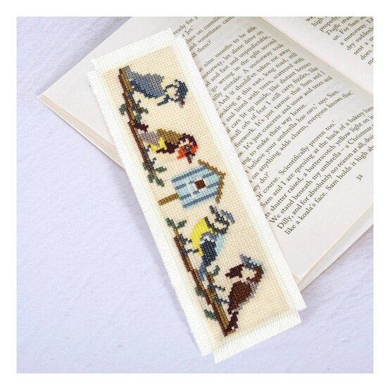 Trimits Bird Cross Stitch Bookmark Kit image number 2