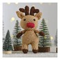Make Your Own Crochet Reindeer Decoration Kit image number 1