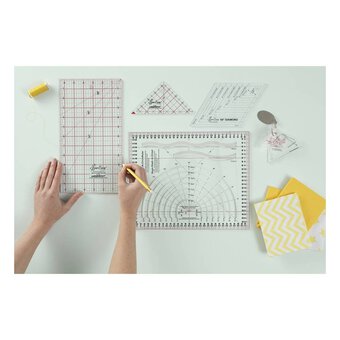 Sew Easy Diamond Quilting Template