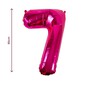Extra Large Pink Foil Number 7 Balloon image number 2