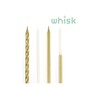Whisk Gold Metallic Candles 24 Pack image number 1