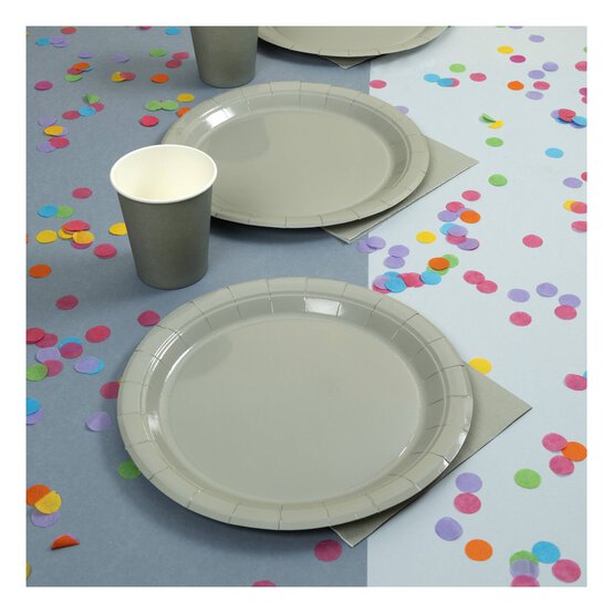 Silver Napkins 20 Pack image number 3