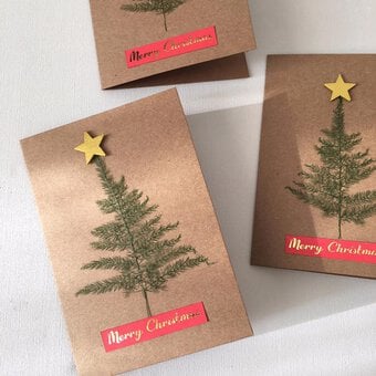 How to Make a Foiled Christmas Card