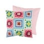 Trimits Granny Square Half Stitch Cushion Kit 40cm x 40cm image number 2