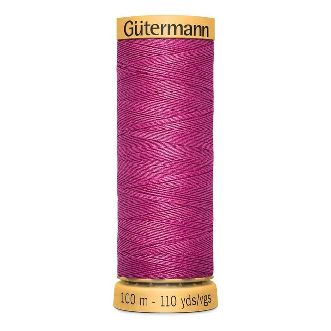 Gutermann Pink Cotton Thread 100m (2955) image number 1