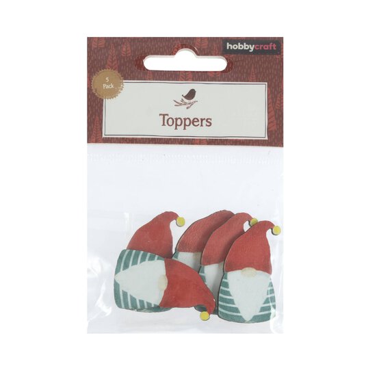 Gonk Wooden Toppers 5 Pack image number 5