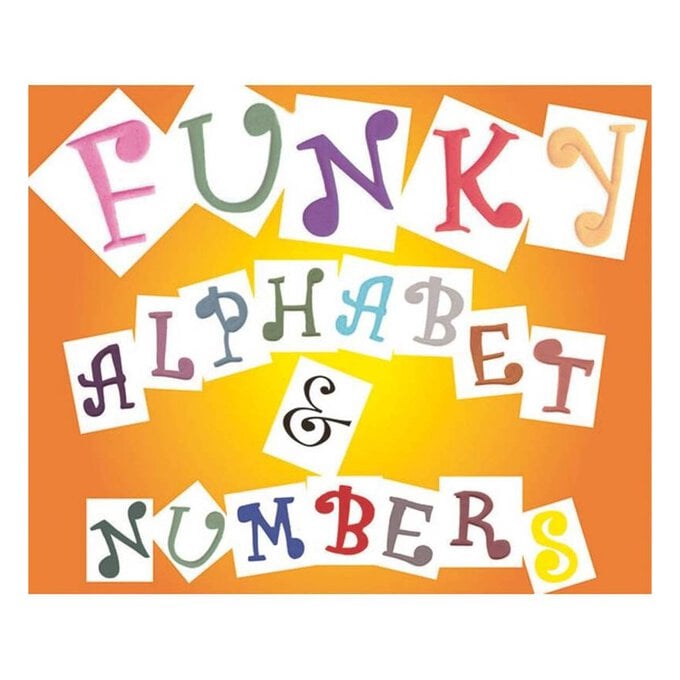 Funky Alphabet and Numbers Cutting Set image number 1