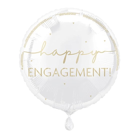 Large Happy Engagement Foil Balloon image number 2