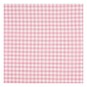 Pink 1/4 Gingham Fabric by the Metre image number 2