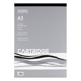 Seawhite All-Media Cartridge Paper Pad A3