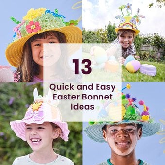13 Quick and Easy Easter Bonnet Ideas