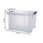 Whitefurze Allstore 36 Litre Clear Storage Box  image number 4