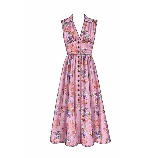 McCall’s Women’s Dress Sewing Pattern M7974 (6-14) image number 4