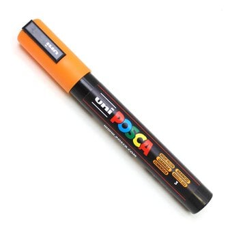 Uni-ball Orange Posca Marker PC-5M