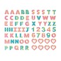 Pastel Chipboard Alphabet Stickers  image number 1