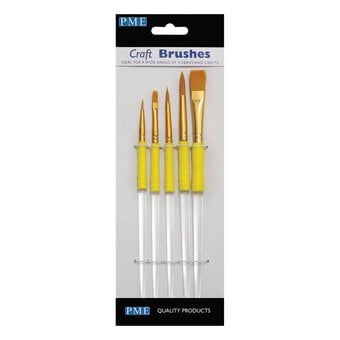 PME Craft Brushes 5 Pack image number 2