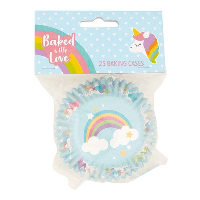 Baked With Love Unicorn Cupcake Cases 25 Pack