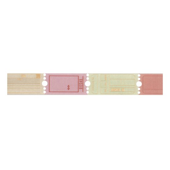 Travel Ticket Washi Tape 2m  image number 3