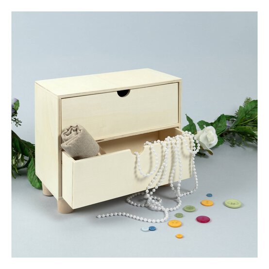 Wooden Chest of Drawers 23cm image number 3