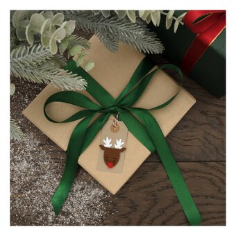 Pom Pom Reindeer Felt Embellishments 3 Pack