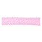 Pink Cotton Lace Ribbon 18mm x 5m image number 2